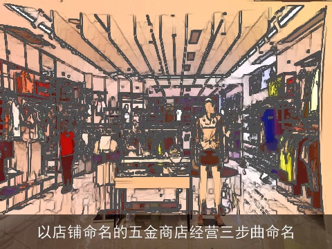 以店铺命名的五金商店经营三步曲命名