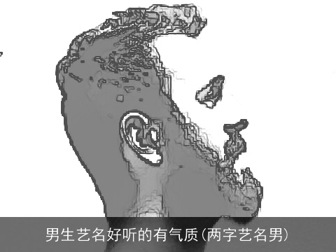 男生艺名好听的有气质(两字艺名男)