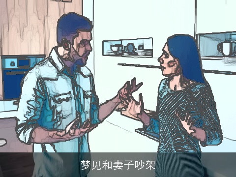 梦见和妻子吵架