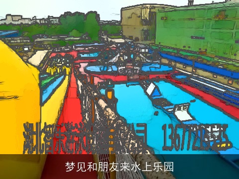 梦见和朋友来水上乐园