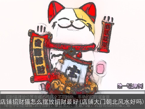 店铺招财猫怎么摆放招财最好(店铺大门朝北风水好吗)