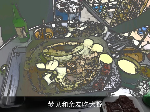 梦见和亲友吃大餐