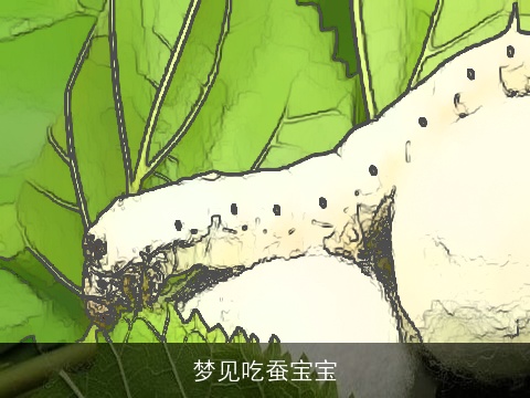梦见吃蚕宝宝