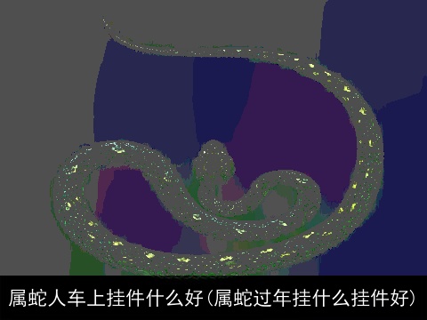 属蛇人车上挂件什么好(属蛇过年挂什么挂件好)