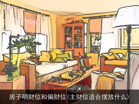 房子明财位和偏财位(主财位适合摆放什么)