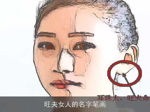 旺夫女人的名字笔画