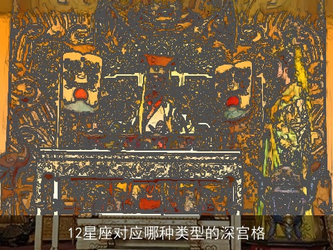 12星座对应哪种类型的深宫格