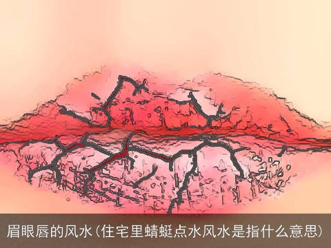 眉眼唇的风水(住宅里蜻蜓点水风水是指什么意思)
