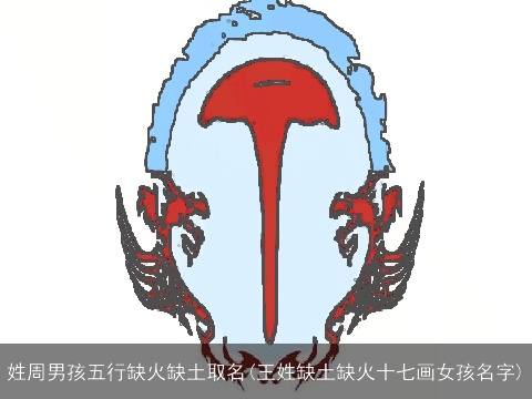 姓周男孩五行缺火缺土取名(王姓缺土缺火十七画女孩名字)