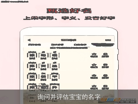 询问并评估宝宝的名字