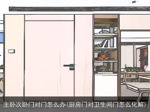 主卧次卧门对门怎么办(厨房门对卫生间门怎么化解)