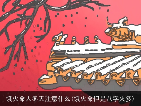 饿火命人冬天注意什么(饿火命但是八字火多)