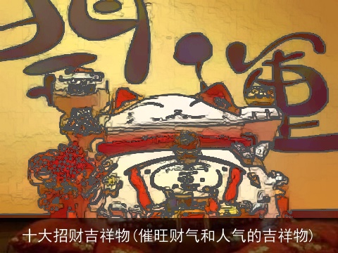 十大招财吉祥物(催旺财气和人气的吉祥物)