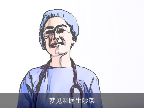 梦见和医生吵架