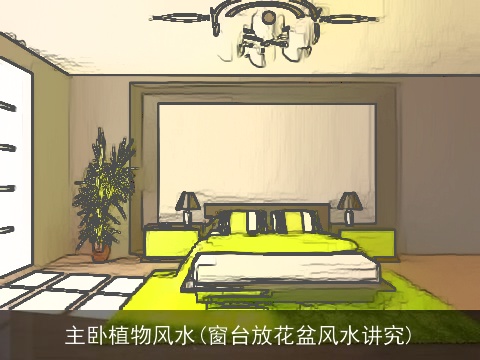 主卧植物风水(窗台放花盆风水讲究)