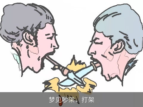 梦见吵架、打架
