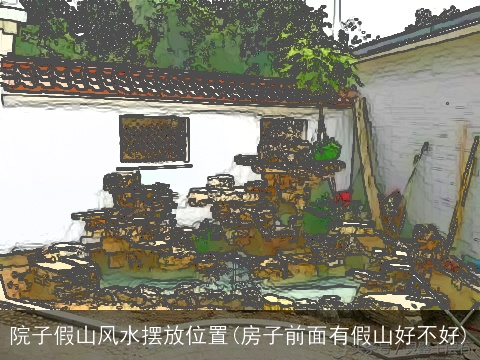 院子假山风水摆放位置(房子前面有假山好不好)