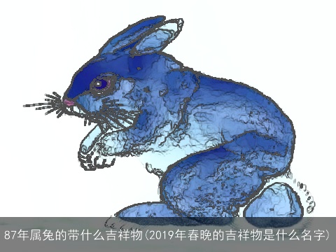 87年属兔的带什么吉祥物(2019年春晚的吉祥物是什么名字)