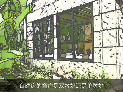 自建房的窗户是双数好还是单数好