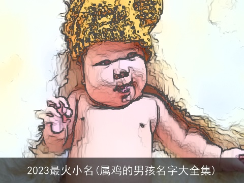 2023最火小名(属鸡的男孩名字大全集)
