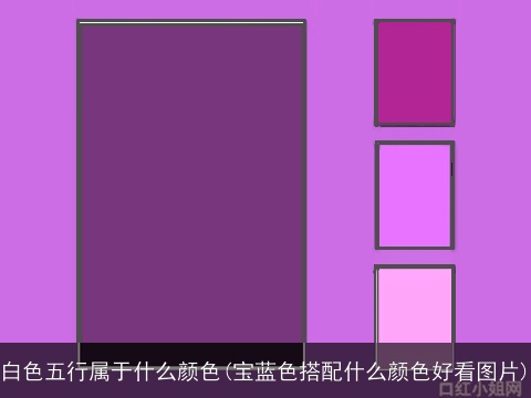白色五行属于什么颜色(宝蓝色搭配什么颜色好看图片)