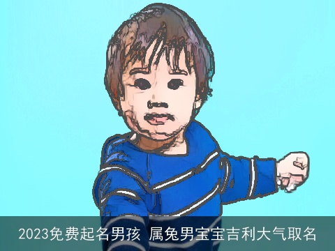 2023免费起名男孩 属兔男宝宝吉利大气取名