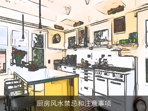 厨房风水禁忌和注意事项