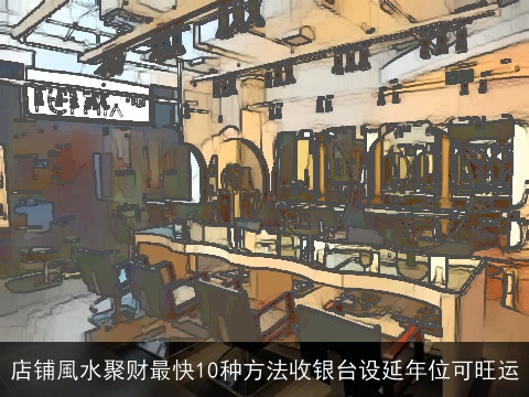 店铺風水聚财最快10种方法收银台设延年位可旺运