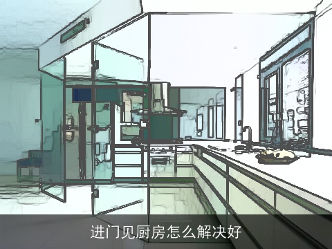 进门见厨房怎么解决好