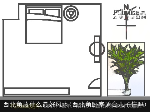 西北角放什么最好风水(西北角卧室适合儿子住吗)