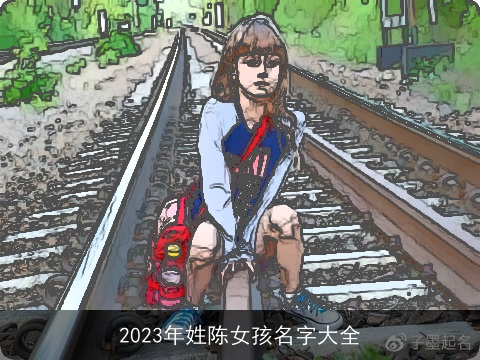 2023年姓陈女孩名字大全