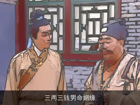 三两三钱男命姻缘