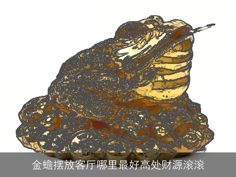 金蟾摆放客厅哪里最好高处财源滚滚