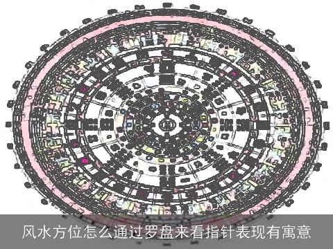 风水方位怎么通过罗盘来看指针表现有寓意