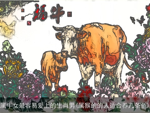 属牛女最容易爱上的生肖男(属猴的的人适合养几条鱼)