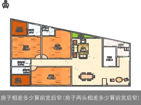 房子相差多少算前宽后窄(房子两头相差多少算前宽后窄)