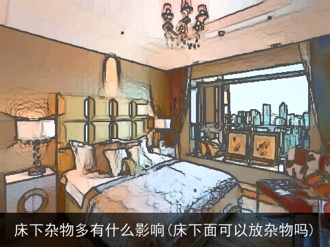 床下杂物多有什么影响(床下面可以放杂物吗)