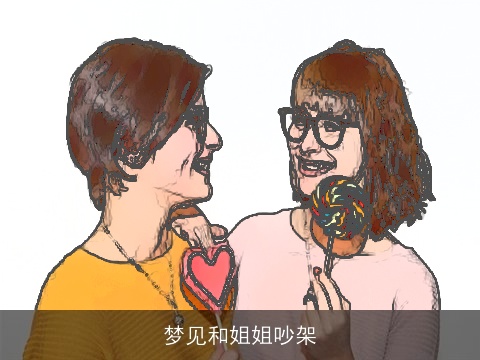 梦见和姐姐吵架